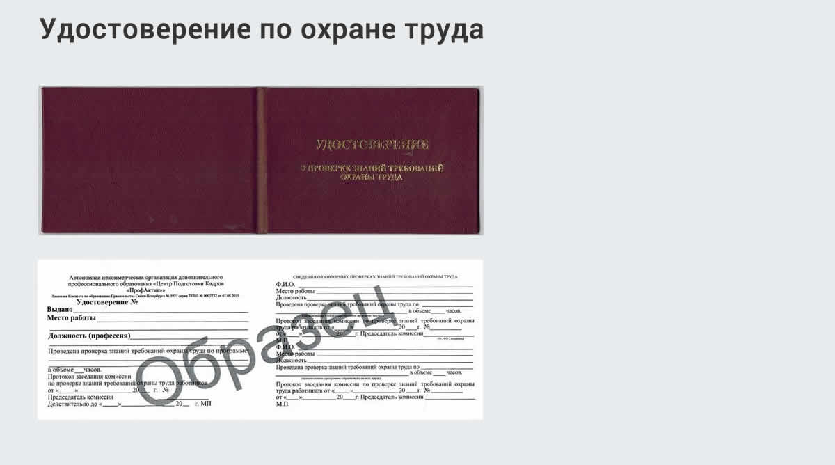  Дистанционное повышение квалификации по охране труда и оценке условий труда СОУТ в Сланцах